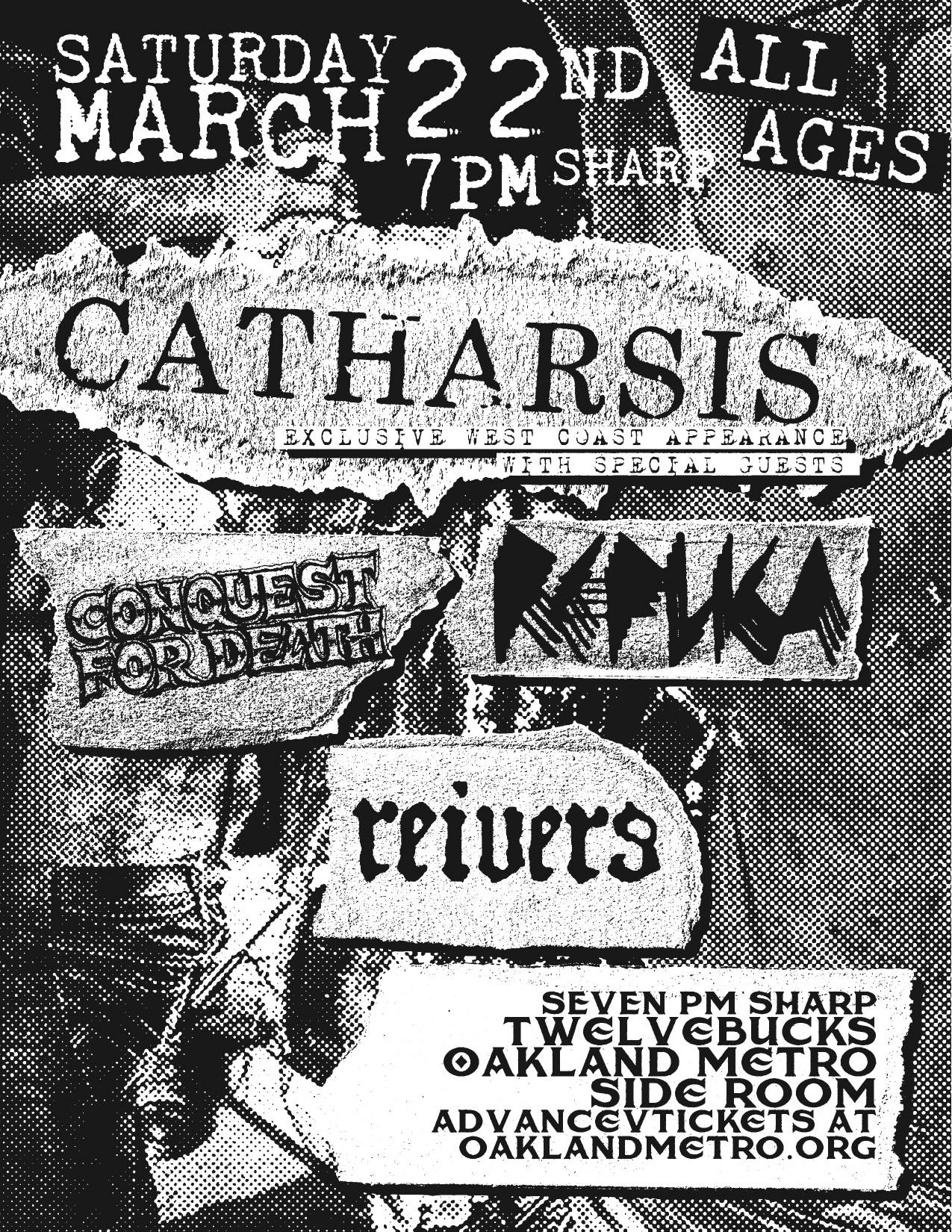 Catharsis / Conquest for Death / Replica / Reivers